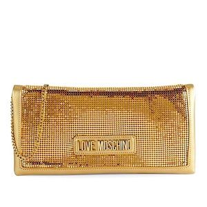 Love Moschino Gold Crossbody
